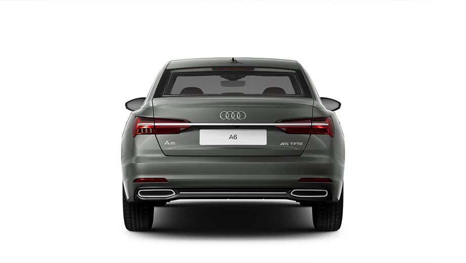 rear view of an Audi A6