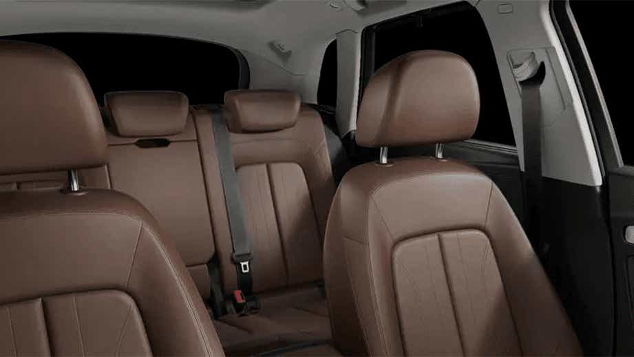 Interior seats view of an Audi Q5