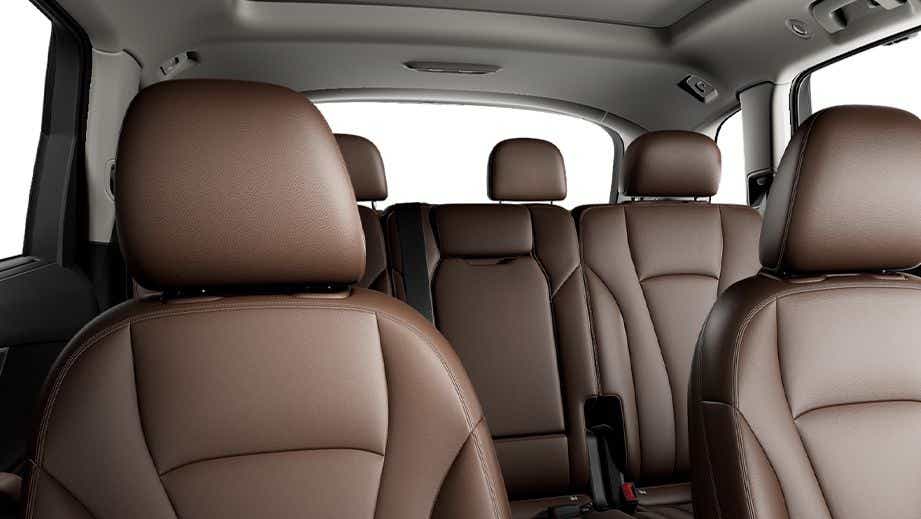 interior seats of an Audi Q7 2022-2023