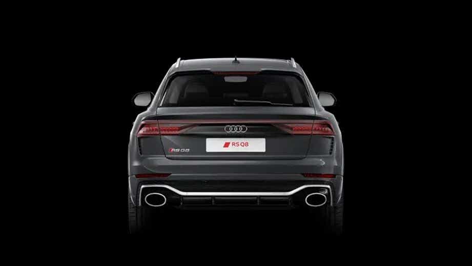 rear view of an Audi RS Q8