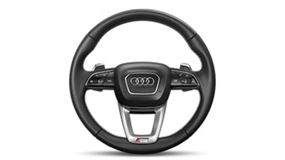 Steering wheel of an Audi RS Q8