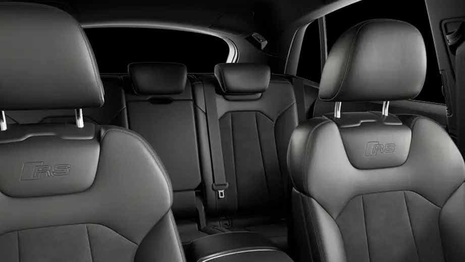 interior seats of an Audi RS Q8