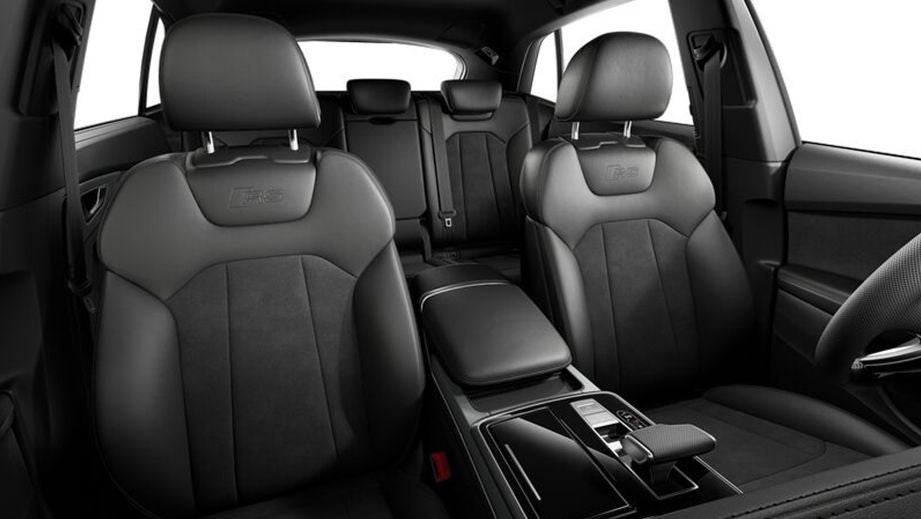 interior front seats of an Audi RS Q8