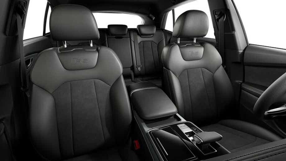 interior front seats of an Audi RS Q8