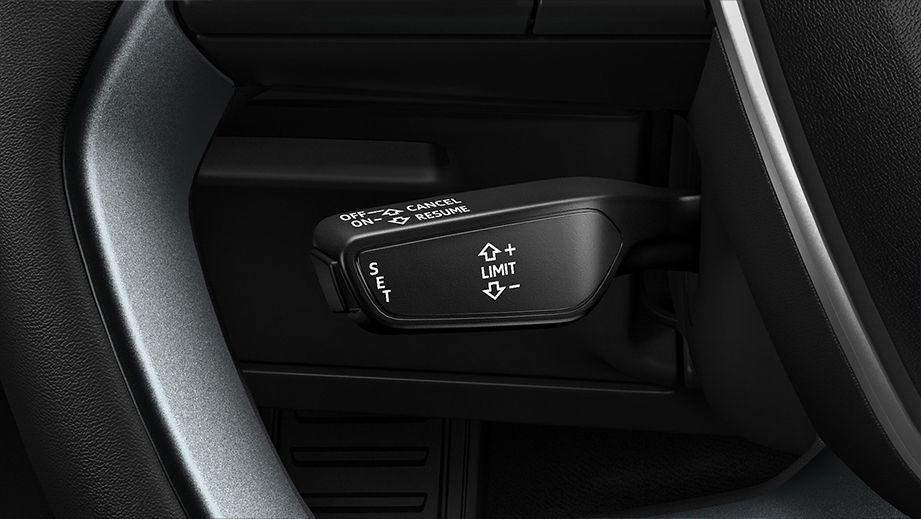 Cruise control stalk of an Audi e-tron