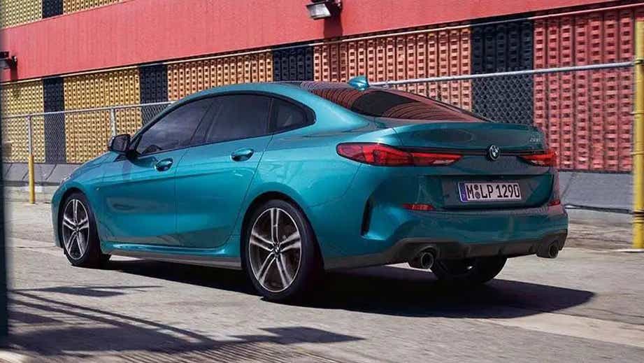 rear three-quarter of a BMW 2 Series