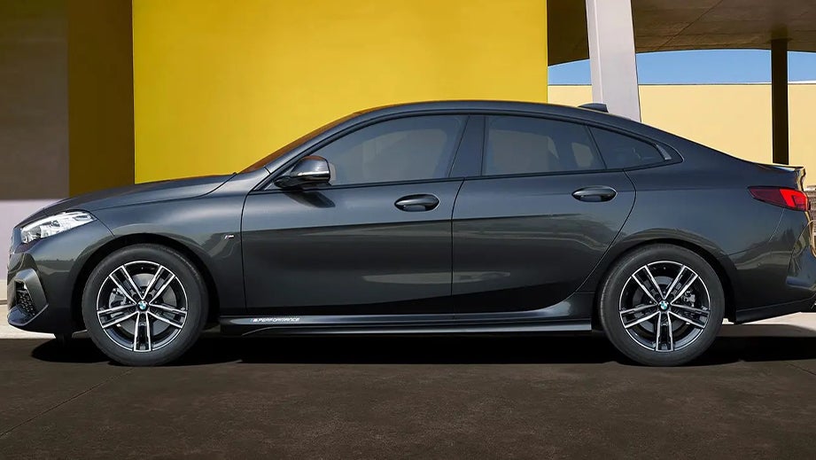 Side view of a BMW 2 Series sedan