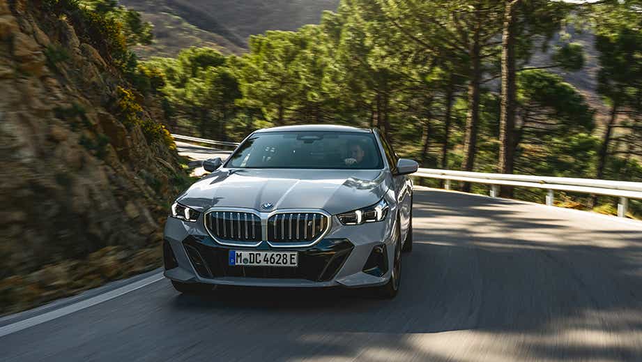 front view of a BMW 5 Series