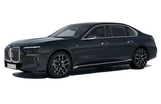 front and side view of a BMW 7 Series