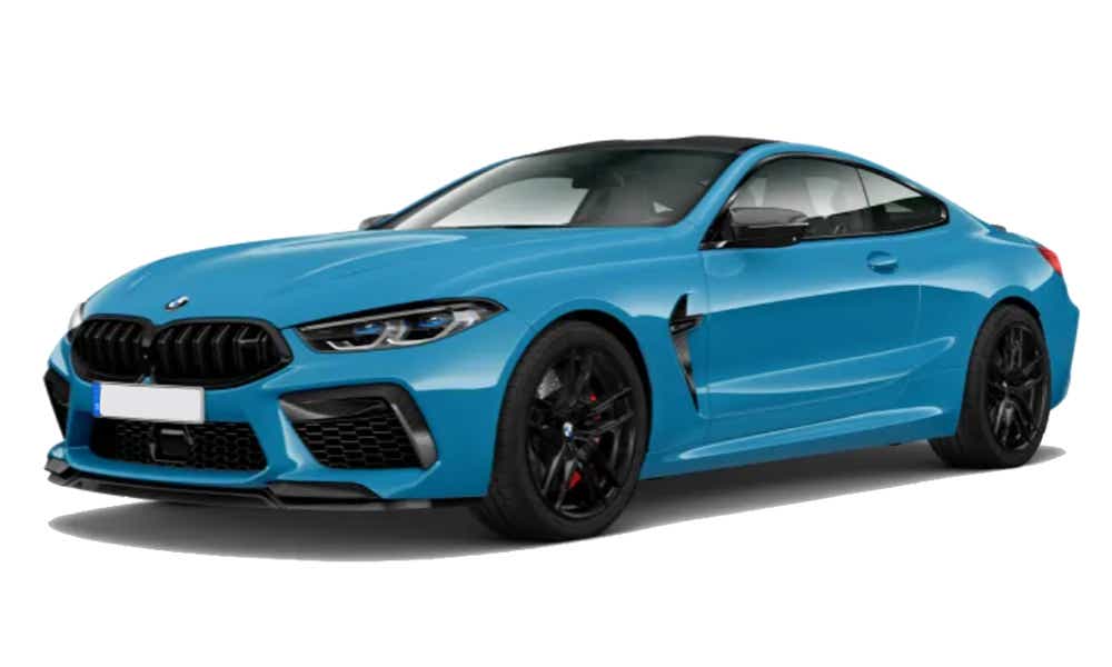 BMW M8 Coupe Competition mileage