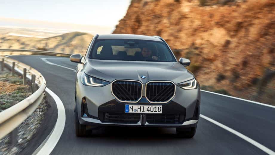 front view of a BMW X3