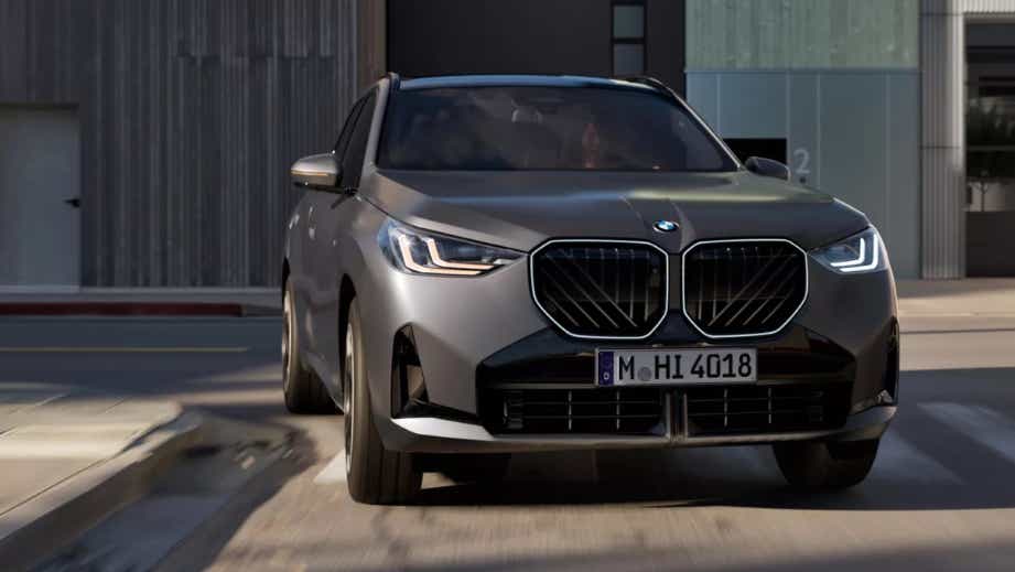 front view of a BMW X3