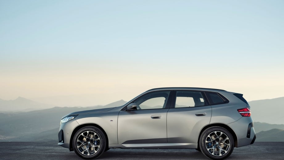 side view of a BMW X3