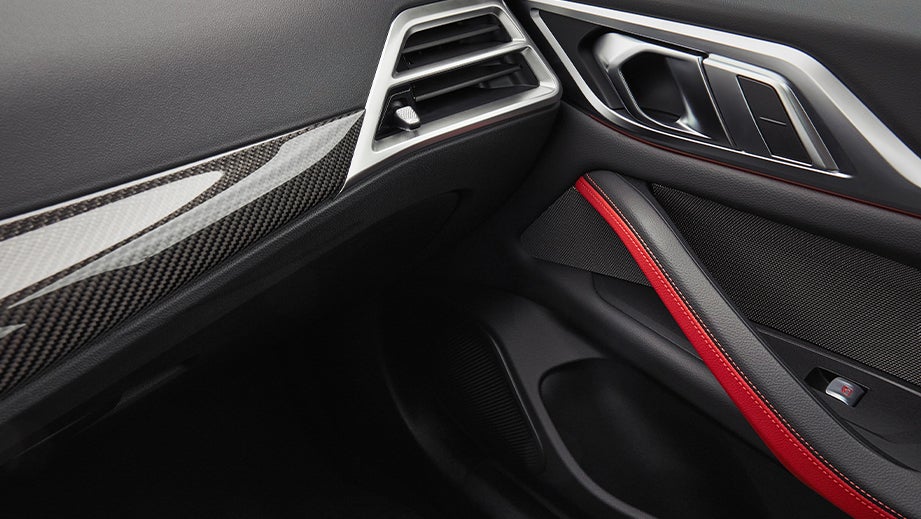 Interior door panel of a BMW i4