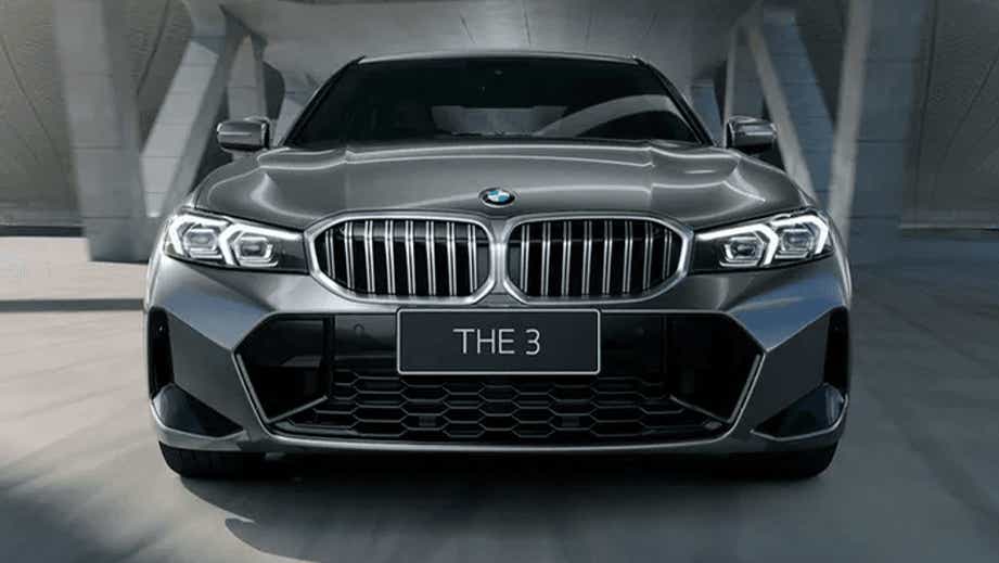 front view of a BMW 3 Series Gran Limousine