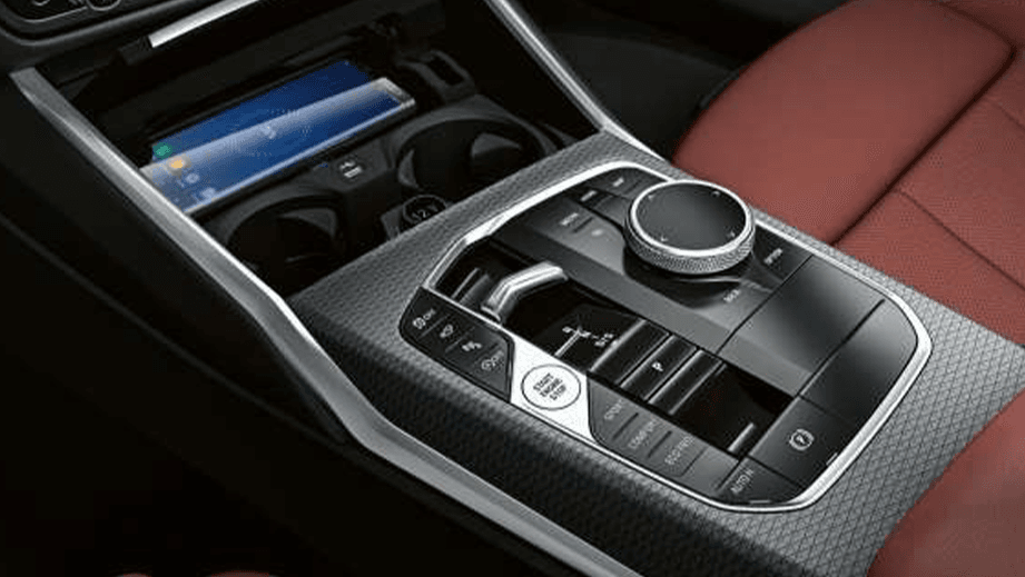 centre console of a BMW 3 Series Gran Limousine