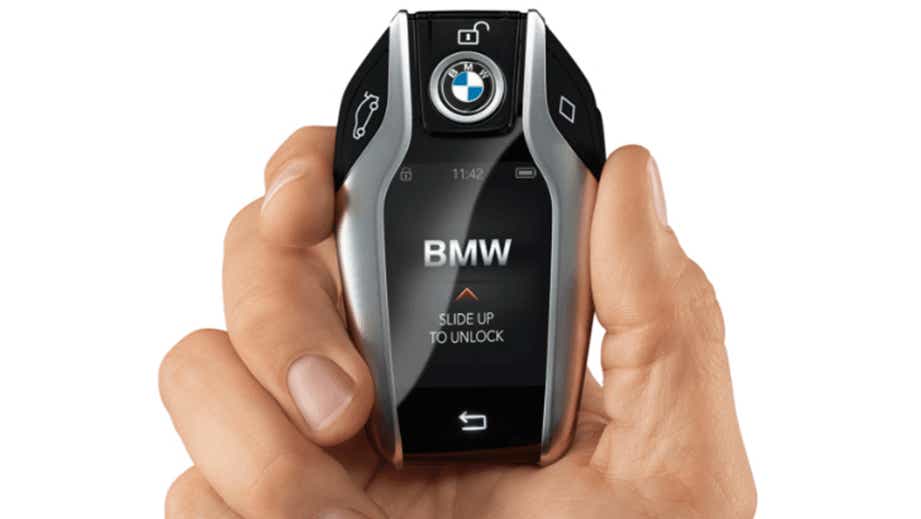 BMW smart key fob for a 5 Series 2021-2023