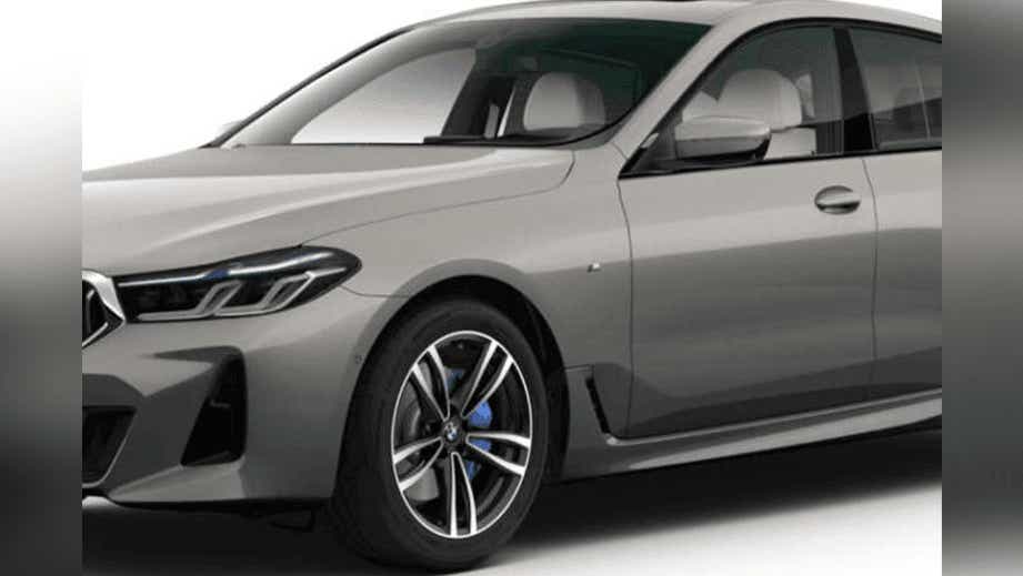 front-side view of a BMW 6 Series