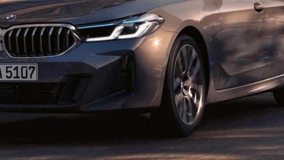 front left view of a BMW 6 Series