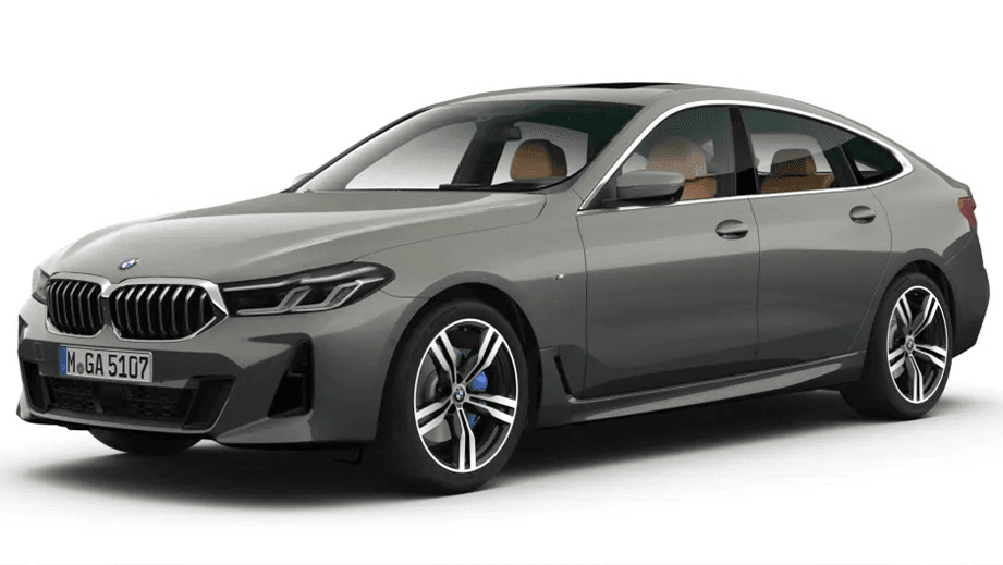 front three-quarter view of a BMW 6 Series