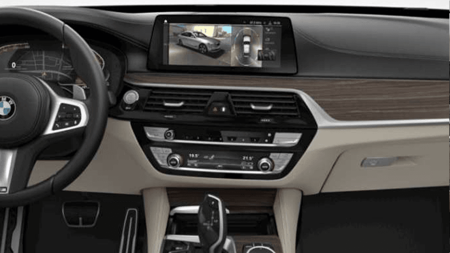 Interior dashboard of a BMW 6 Series