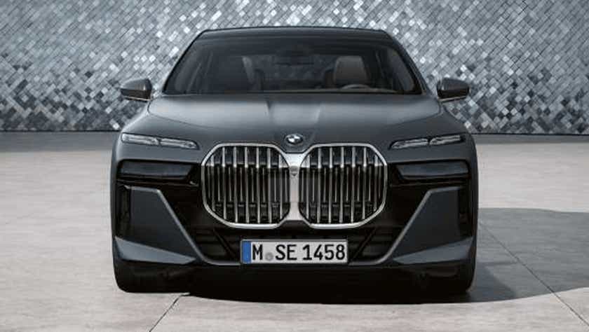 front view of a BMW 7 Series