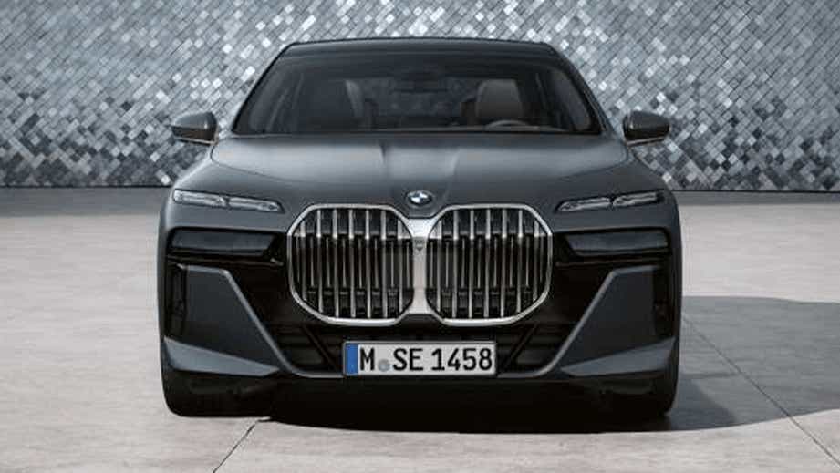 front view of a BMW 7 Series