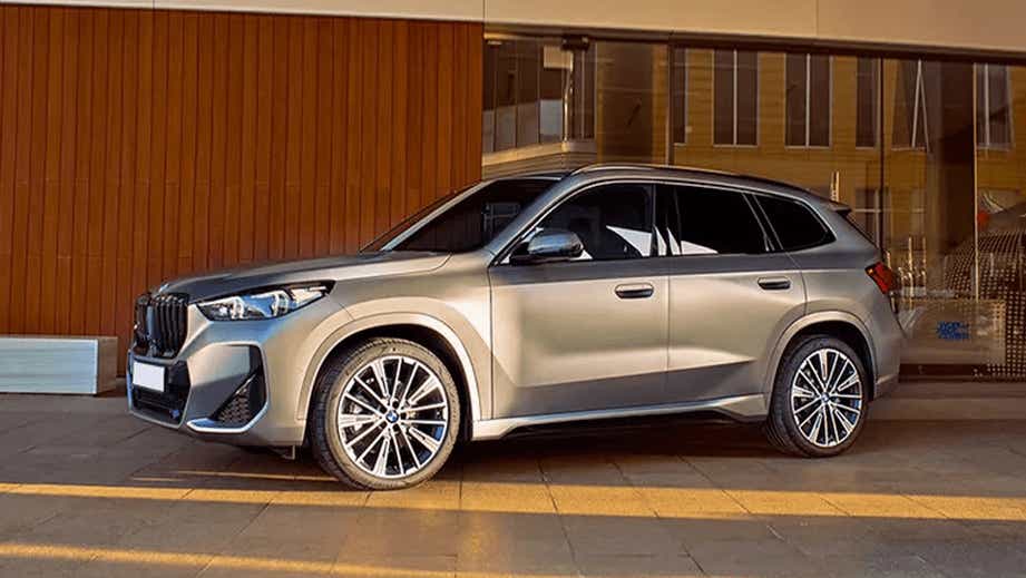 side view of a BMW X1