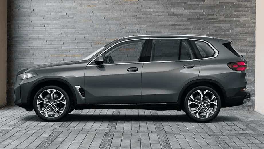 side view of a BMW X5