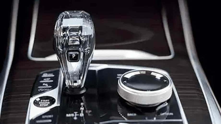 Center console close-up of a BMW X5