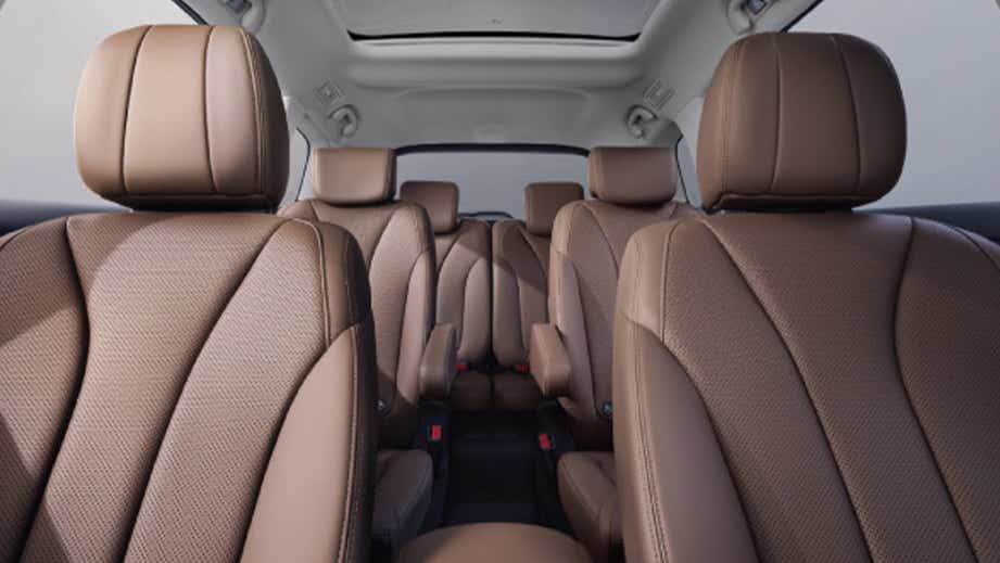 interior seating view of a BYD eMAX 7