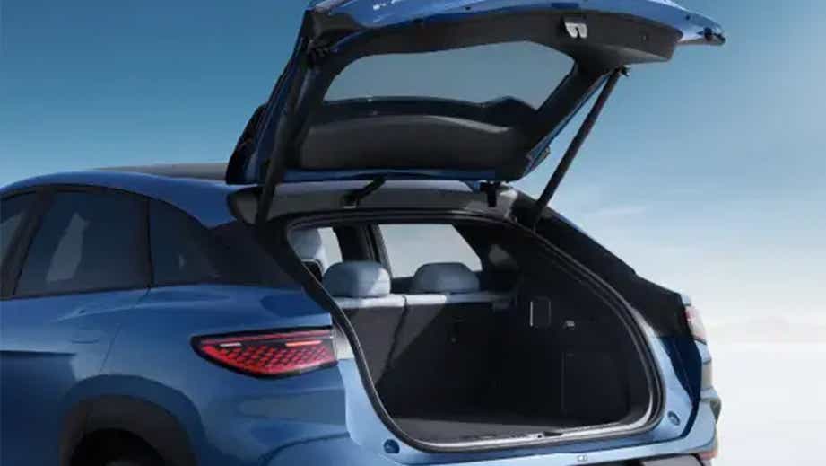 open rear hatch view of a BYD Sealion 7