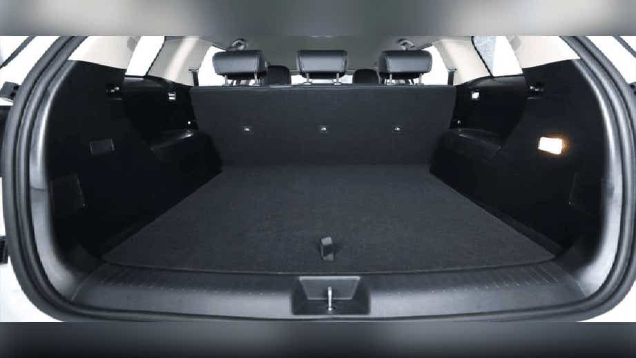 Boot space view of a BYD E6