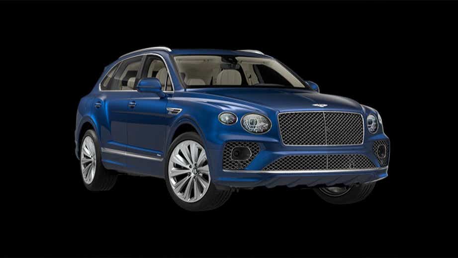Front three-quarter view of a Breeze Bentley Bentayga