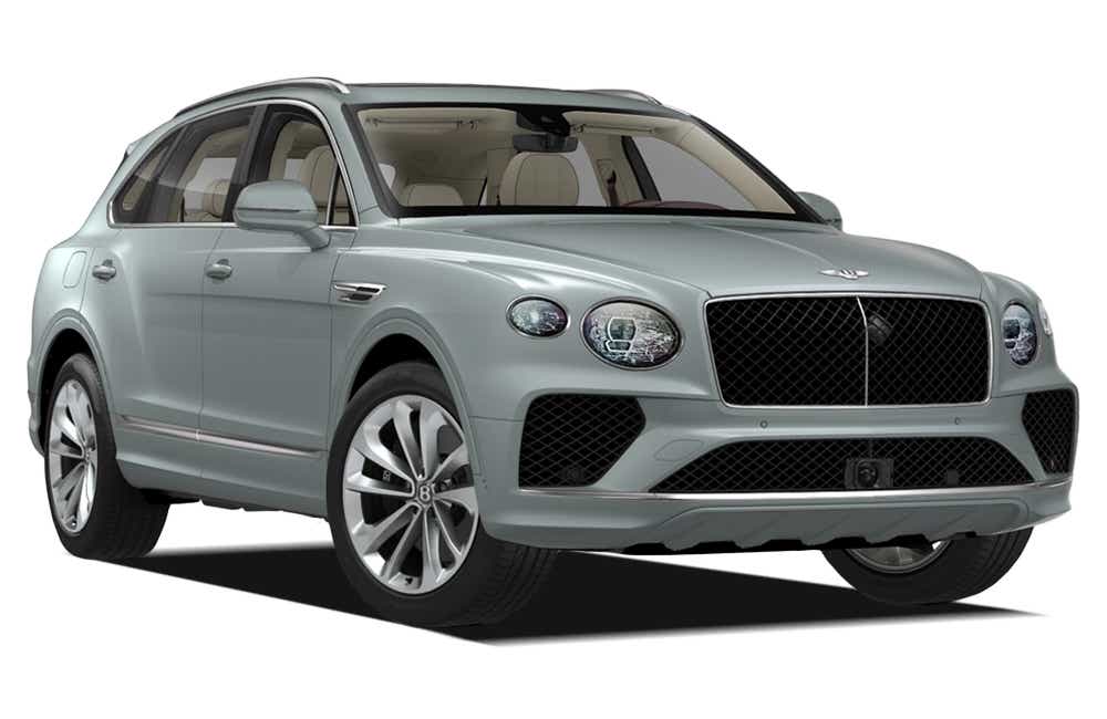 Front three-quarter view of a Breeze Bentley Bentayga