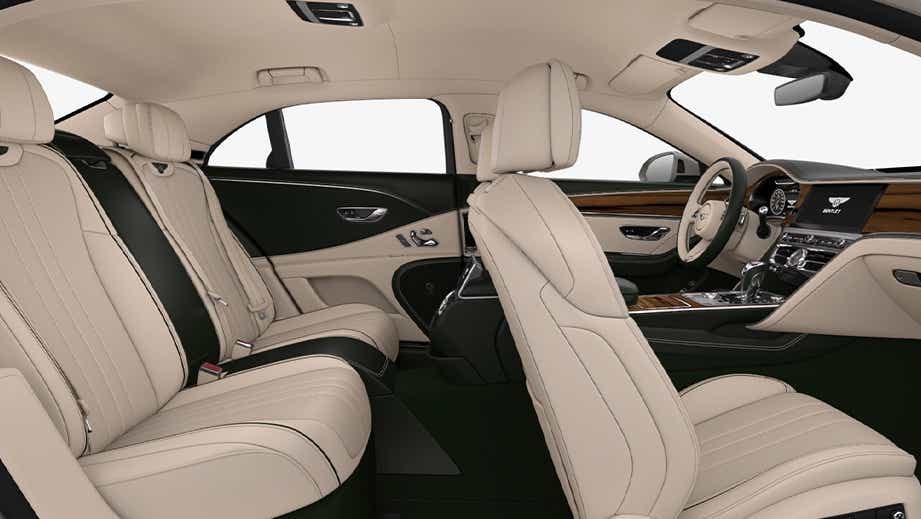 interior view of a Bentley Flying Spur