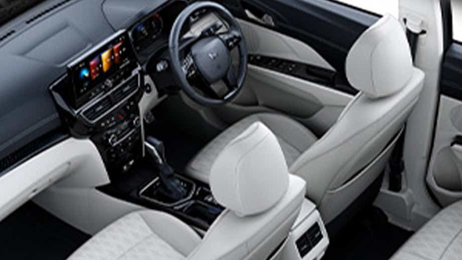 interior dashboard view of a Mahindra XUV 3XO