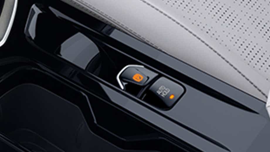Electronic parking brake and auto hold controls of a Mahindra XUV 3XO