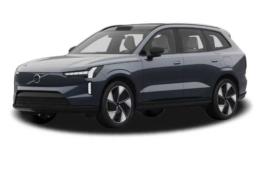 front three-quarter view of a Volvo EX90