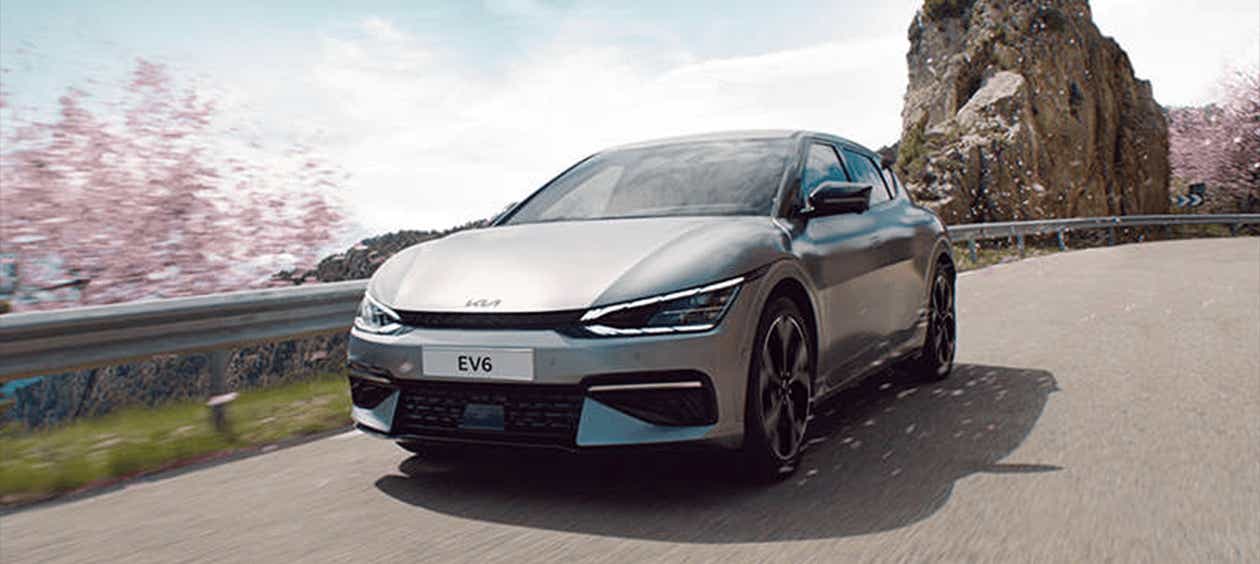 front view of a Kia EV6 2022-2024