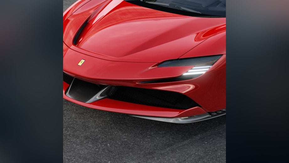 front view of a Ferrari SF90 Stradale