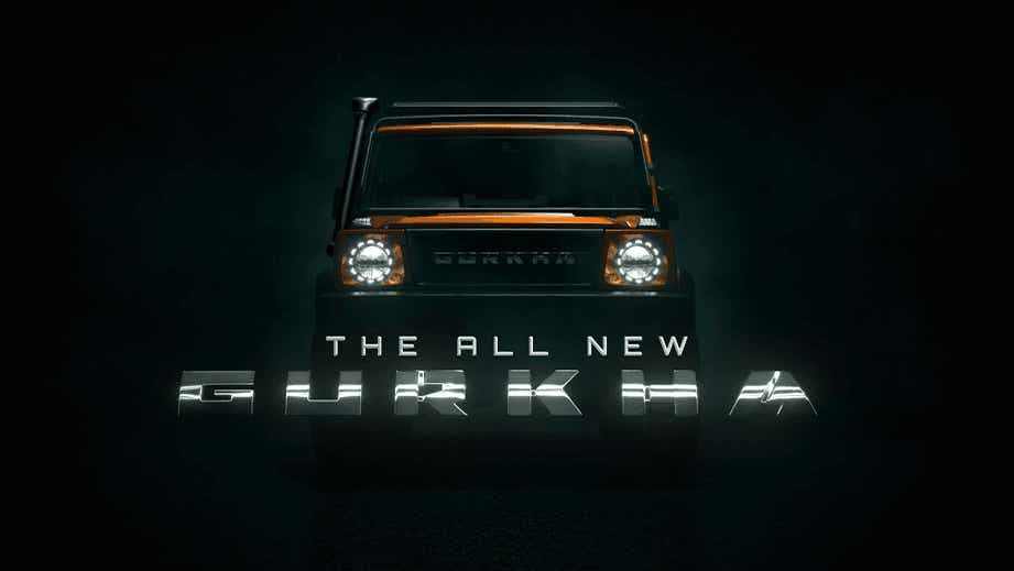 Front view of a Force Gurkha