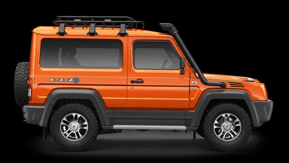 side view of a Orange Force Gurkha