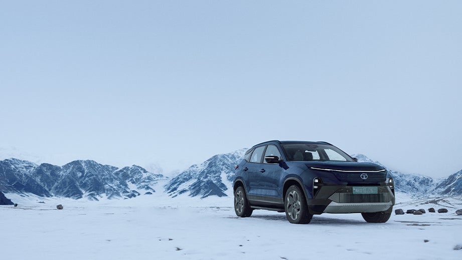 Tata Harrier EV Front Right Side View