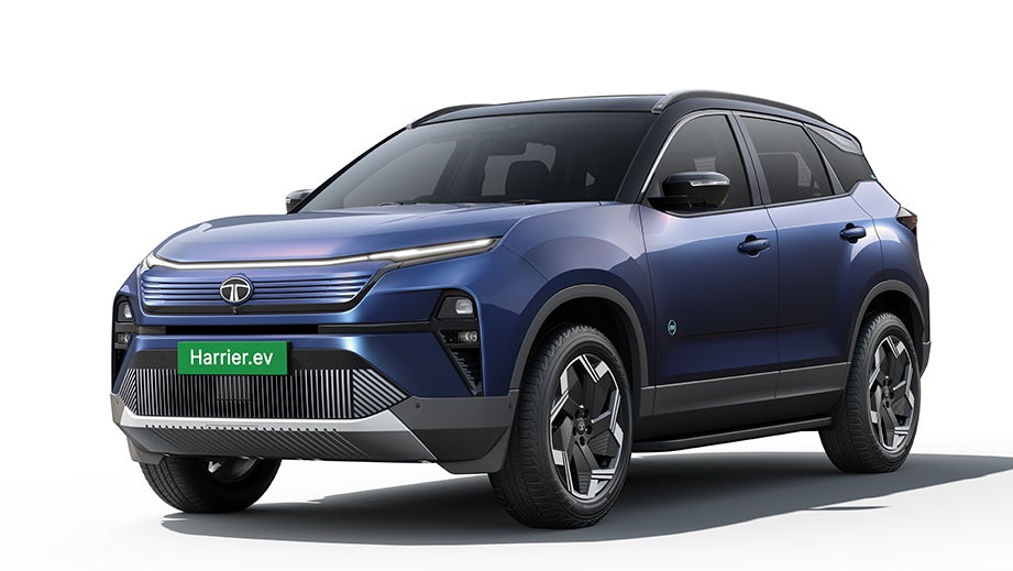 Tata Harrier EV Front Left Side View