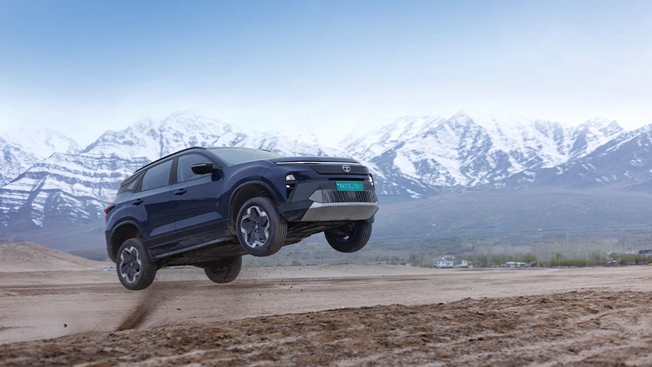 Tata Harrier EV Front Right Side View