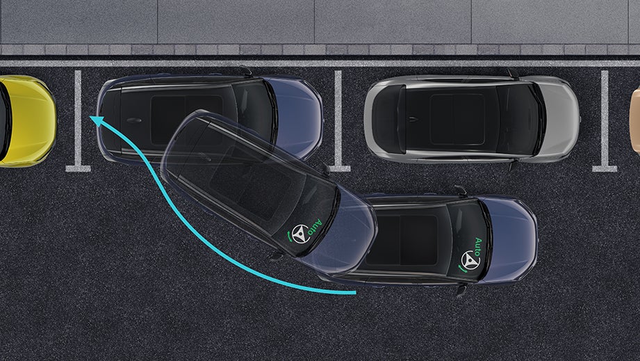 Tata Harrier EV Auto Parking Assist