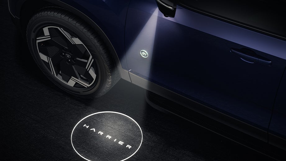 Tata Harrier EV ORVM Projection
