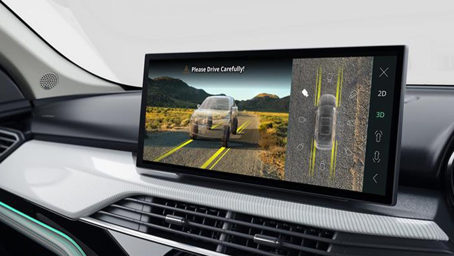 Tata Harrier EV 540 Degree Transparent Mode