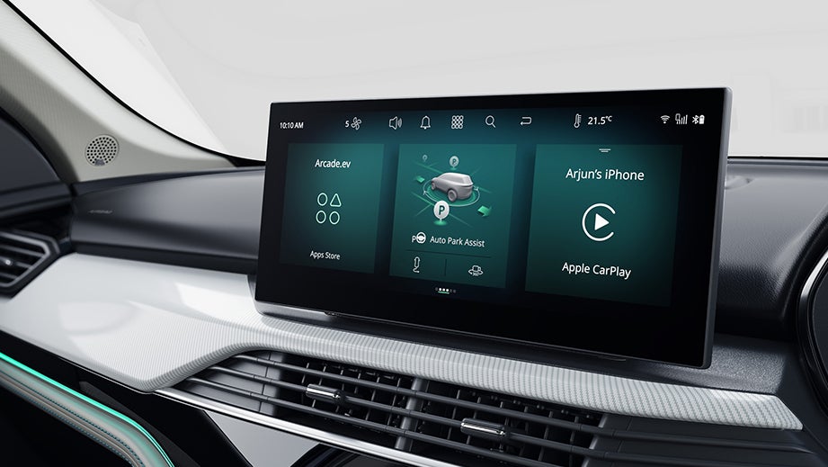 Tata Harrier EV Infotainment 